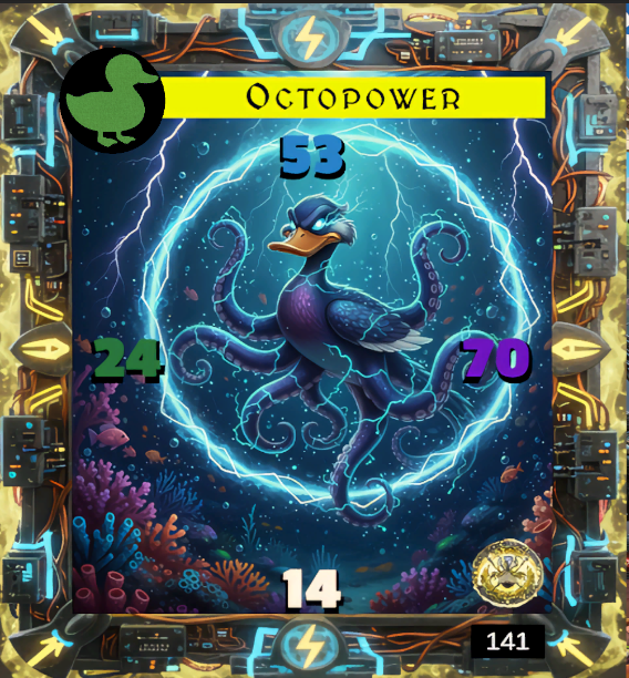 Duckmon Card